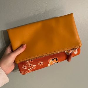 New Rachel Pally Floral Zip Clutch